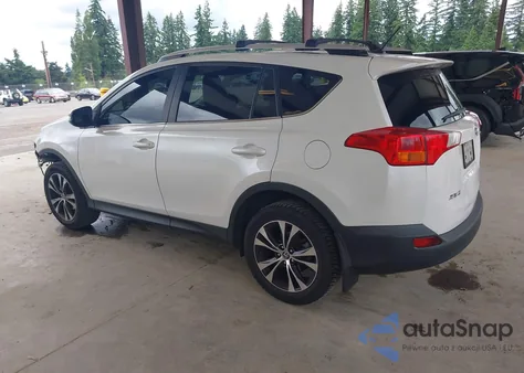 2015 Toyota Rav4 Limited from USA, damaged, VIN 2T3DFREV5FW329757